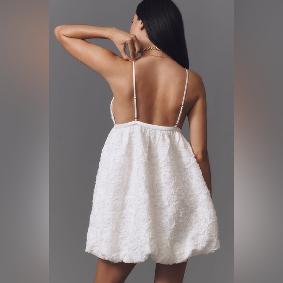 NWT Anthropologie Endless Rose Sleeveless Sequin Bubble Dress, sz L - Picture 3 of 5